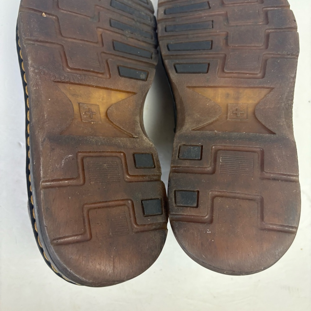 Dr Martens Brown Leather Men's Oxford Lace-up Shoes size 9 - Picture 13 of 15